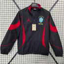 Jaqueta Brasil Preta e Vermelha Copa 2026/27 Masculina 4.7 - 93